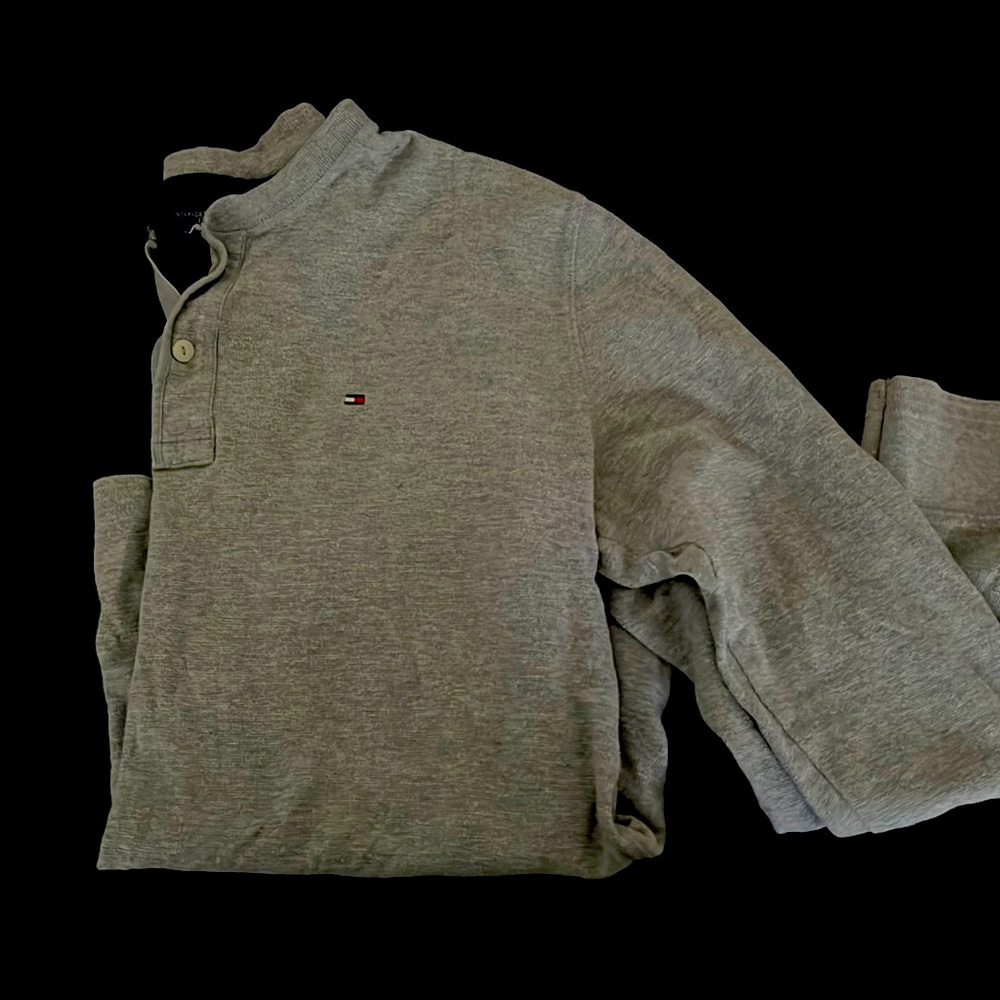 Thermal crewneck